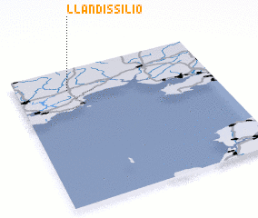 3d view of Llandissilio