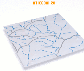 3d view of Atiégoakro