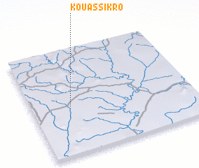 3d view of Kouassikro