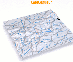 3d view of La Iglesuela