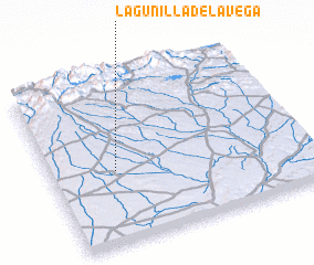 3d view of Lagunilla de la Vega