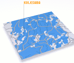 3d view of Kolé Saba