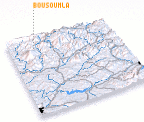 3d view of Bou Soumla