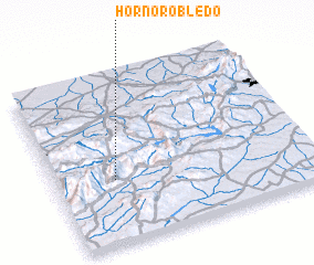 3d view of Horno Robledo