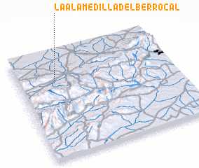 3d view of La Alamedilla del Berrocal