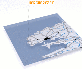 3d view of Kerguerézec