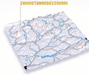 3d view of Zaouiet Ahmed es Sounni