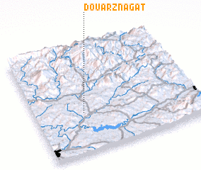 3d view of Douar Znagat