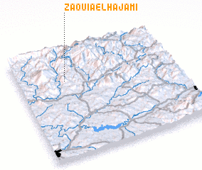 3d view of Zaouia el Hajami