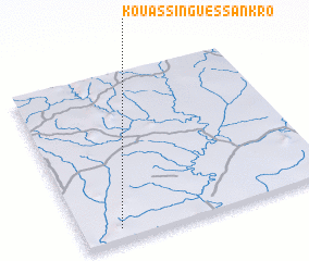 3d view of Kouassi-Nguessankro