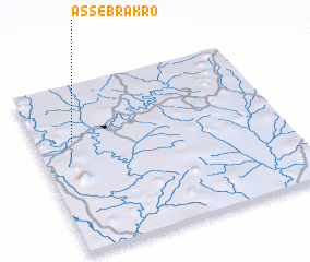 3d view of Assébrakro