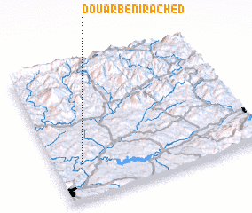 3d view of Douar Beni Rached