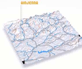 3d view of Aïn Jenna