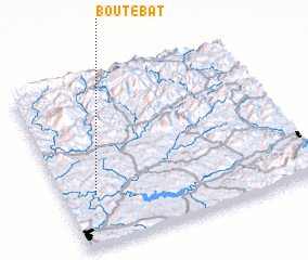 3d view of Bou Tebat