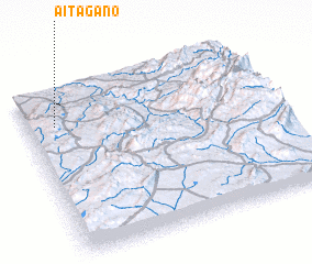 3d view of Aït Agano