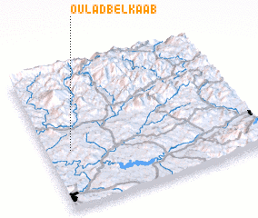 3d view of Oulad Bel Kaab