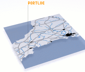 3d view of Portloe