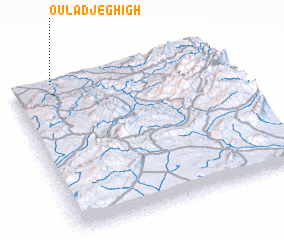 3d view of Oulad Jeghigh