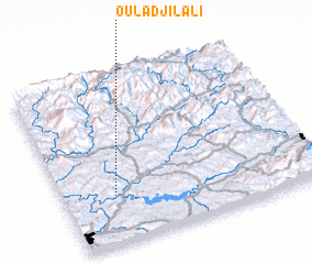 3d view of Oulad Jilali