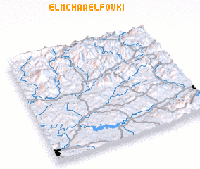 3d view of El Mchaa el Fouki