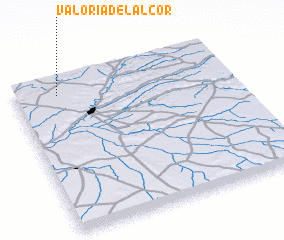 3d view of Valoria del Alcor