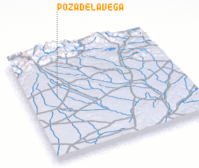 3d view of Poza de la Vega