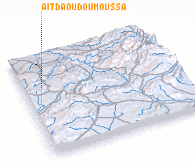 3d view of Aït Daoud Ou Moussa