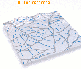 3d view of Villadiego de Cea