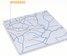 3d view of Afouékro