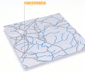 3d view of Kakoumana