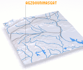 3d view of Agzdou nʼImasgat