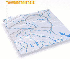 3d view of Taourirt nʼAït Aziz