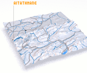 3d view of Aït Athmane
