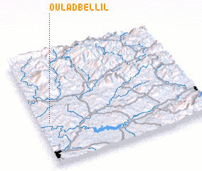 3d view of Oulad Bellil