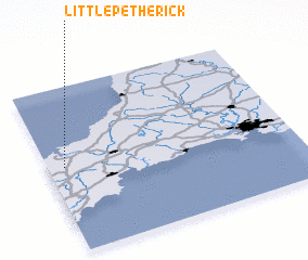 3d view of Little Petherick