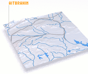 3d view of Aït Brahim