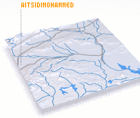 3d view of Aït Sidi Mohammed