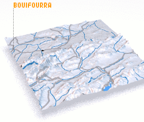 3d view of Bou Ifourra