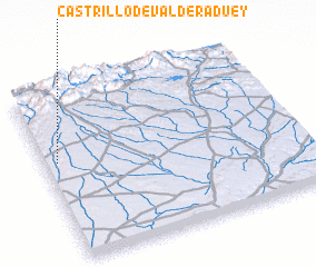 3d view of Castrillo de Valderaduey