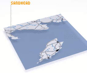 3d view of Sandhead