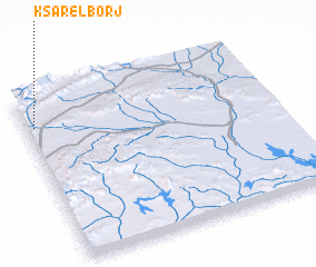 3d view of Ksar el Borj