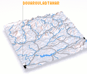 3d view of Douar Oulad Tahar