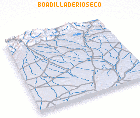 3d view of Boadilla de Ríoseco