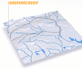 3d view of Igherem nʼChérif