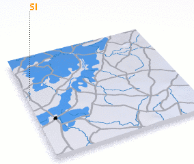 3d view of Si
