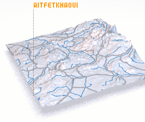 3d view of Aït Fetkhaoui