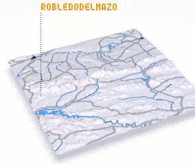 3d view of Robledo del Mazo