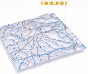 3d view of Cadu de Baixo