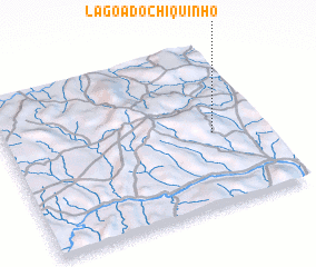 3d view of Lagoa do Chiquinho