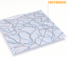 3d view of Santa Maria